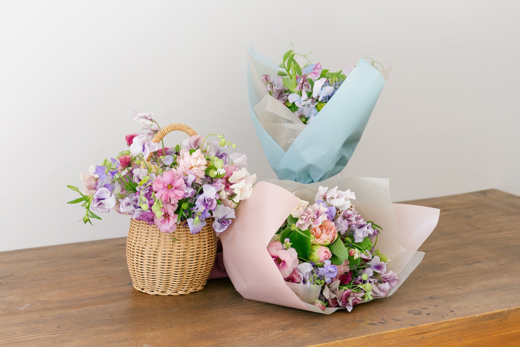 シーズンフラワーギフト第16弾「スイートピー」がリリースしました! - Flower&Plants tette