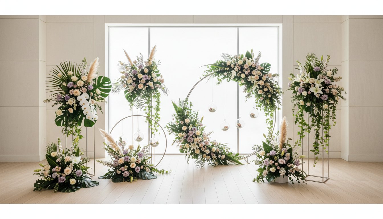 絶対センスいい！と言われる「おしゃれスタンド花」最新デザイン集｜バルーン入りも大特集