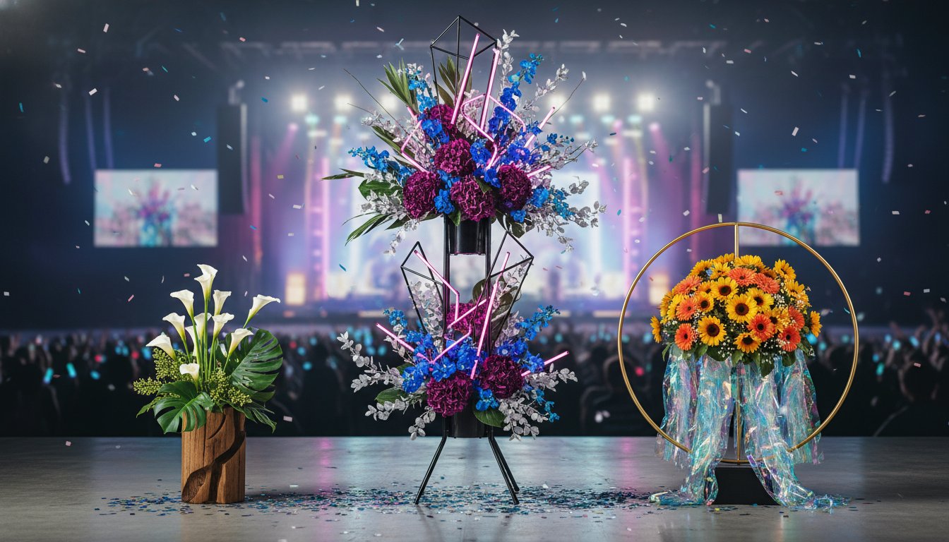 推しに届け！アイドル・ライブ用のスタンド花｜おしゃれなデザイン例と注文の注意点