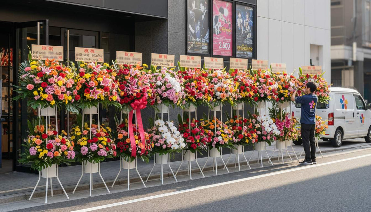 【推し活】池袋のライブ・アイドルイベント用フラワースタンド｜当日配達OKな店は？
