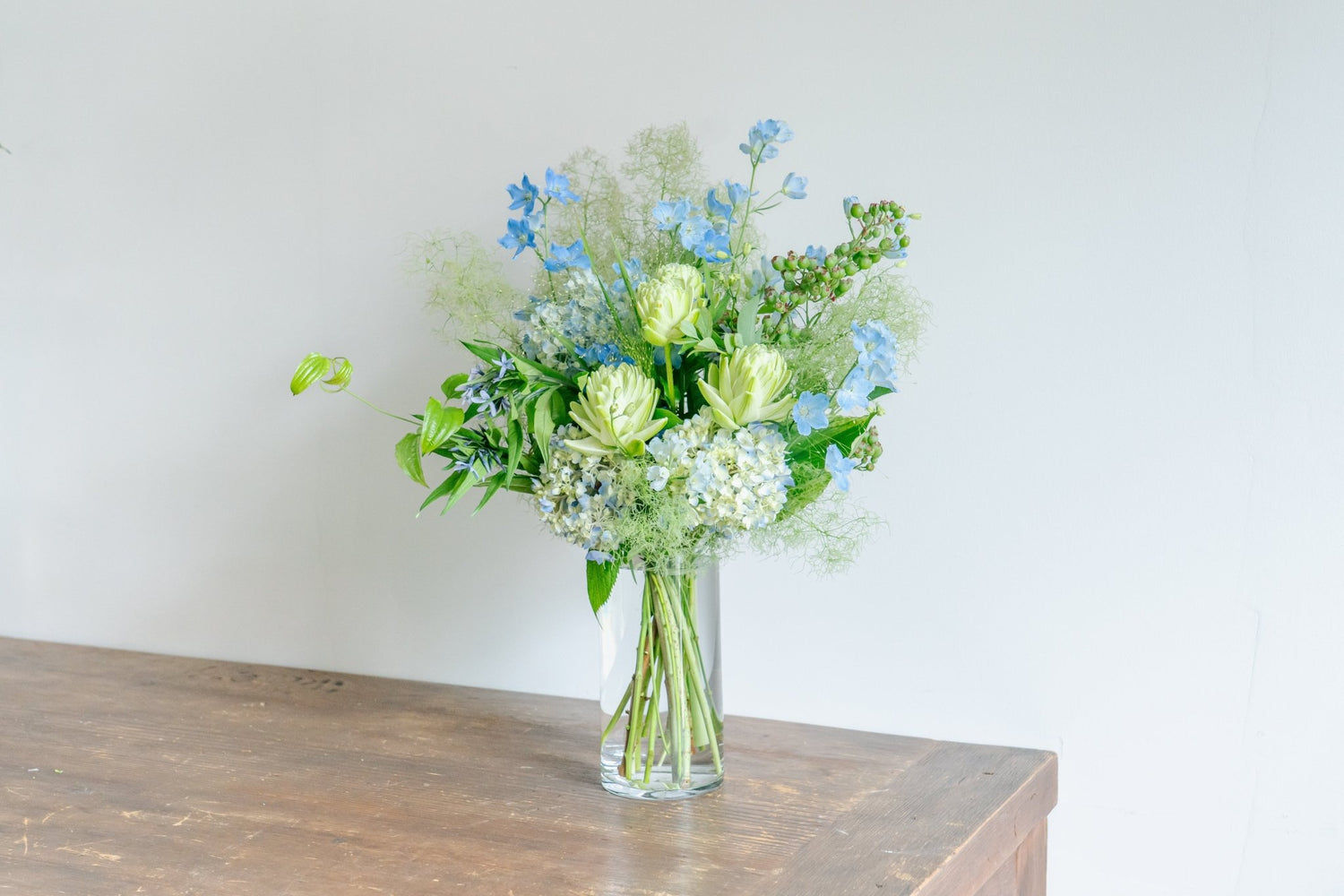 6月の季節の枝ものとブルーブーケのレッスンのお知らせです🌸 - Flower&Plants tette