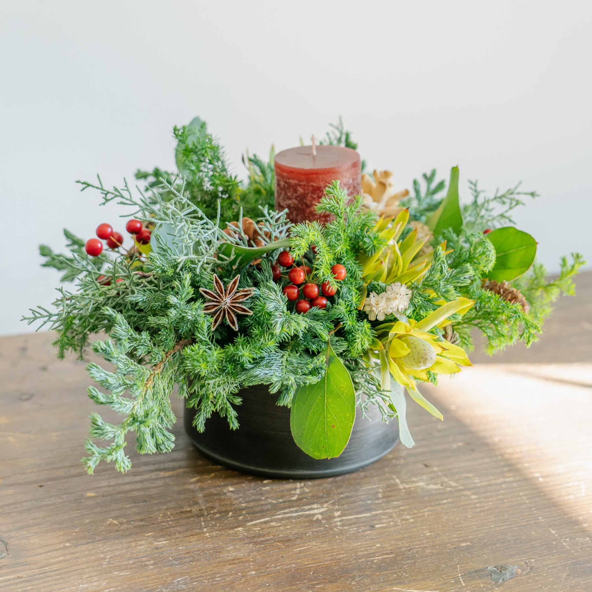 キャンドルアレンジメントレッスンのお知らせです🎄🕯️