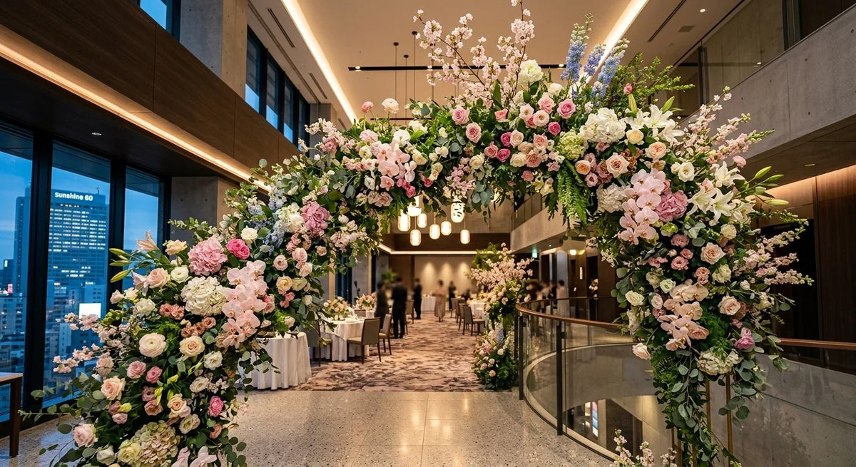 池袋のイベント装花で魅せる！会場を彩るデザインと失敗しない手配のコツ