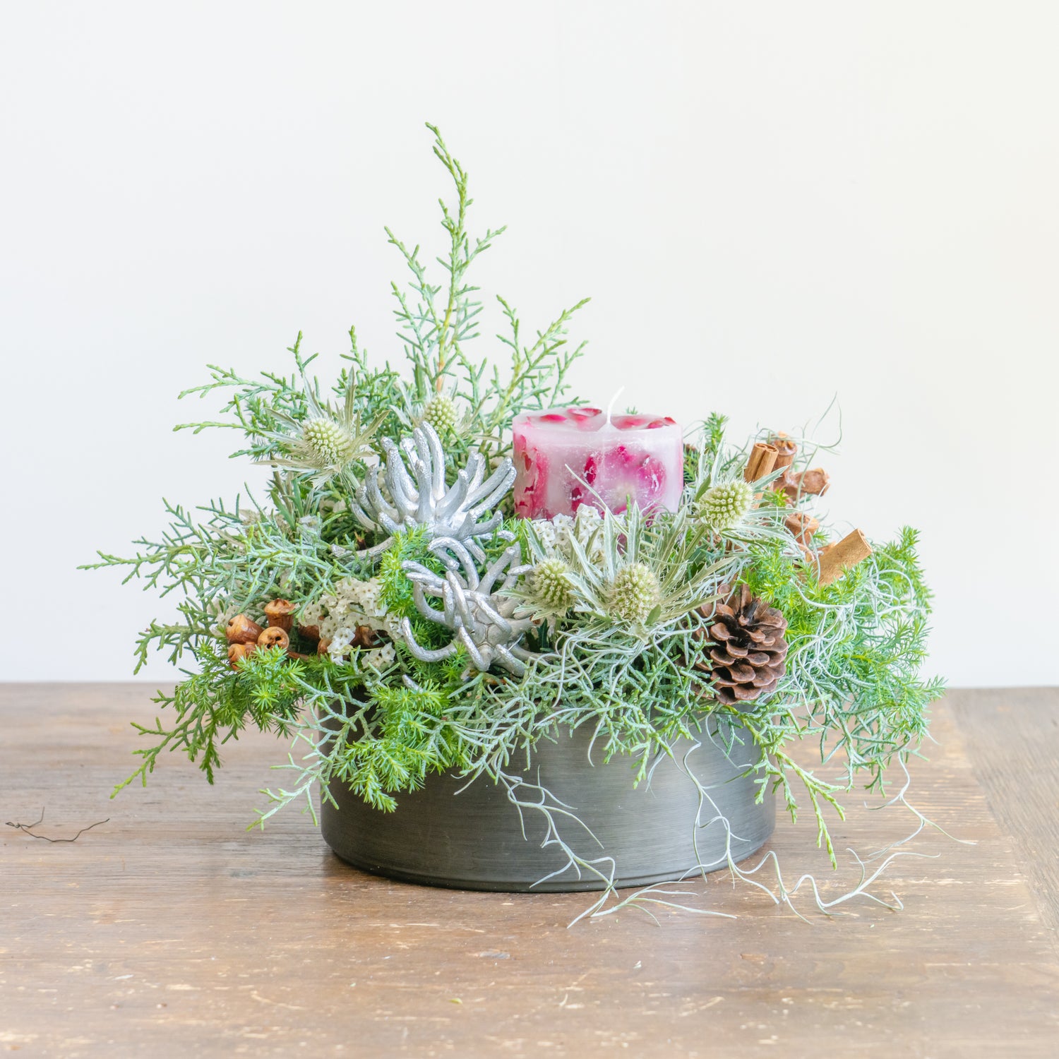 クリスマスキャンドルアレンジメント2025