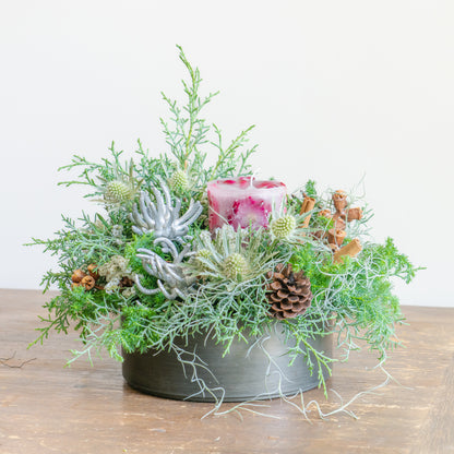 クリスマスキャンドルアレンジメント2025