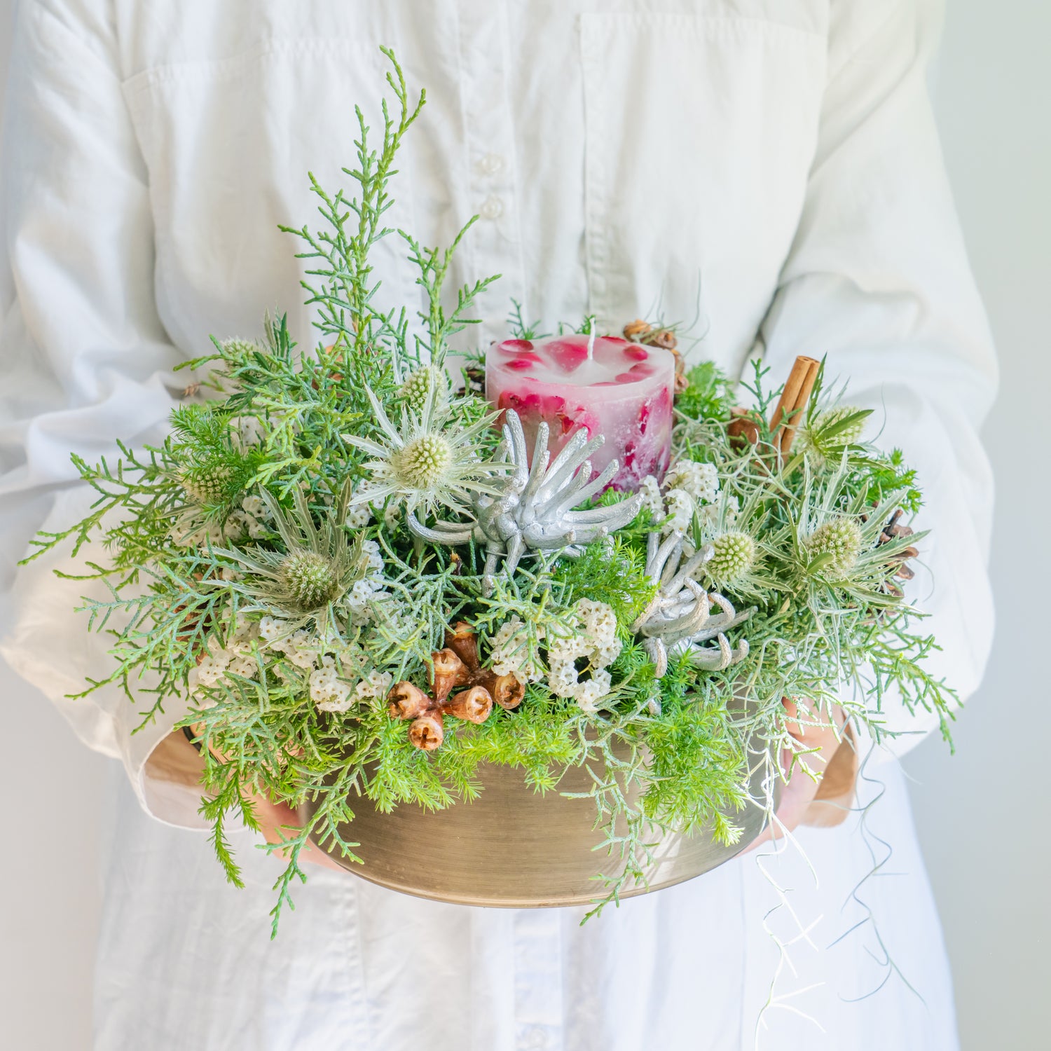 クリスマスキャンドルアレンジメント2025