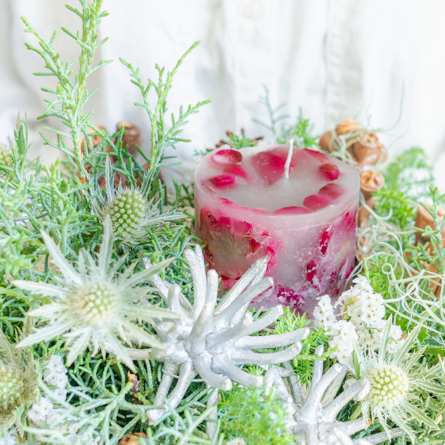 クリスマスキャンドルアレンジメント2025