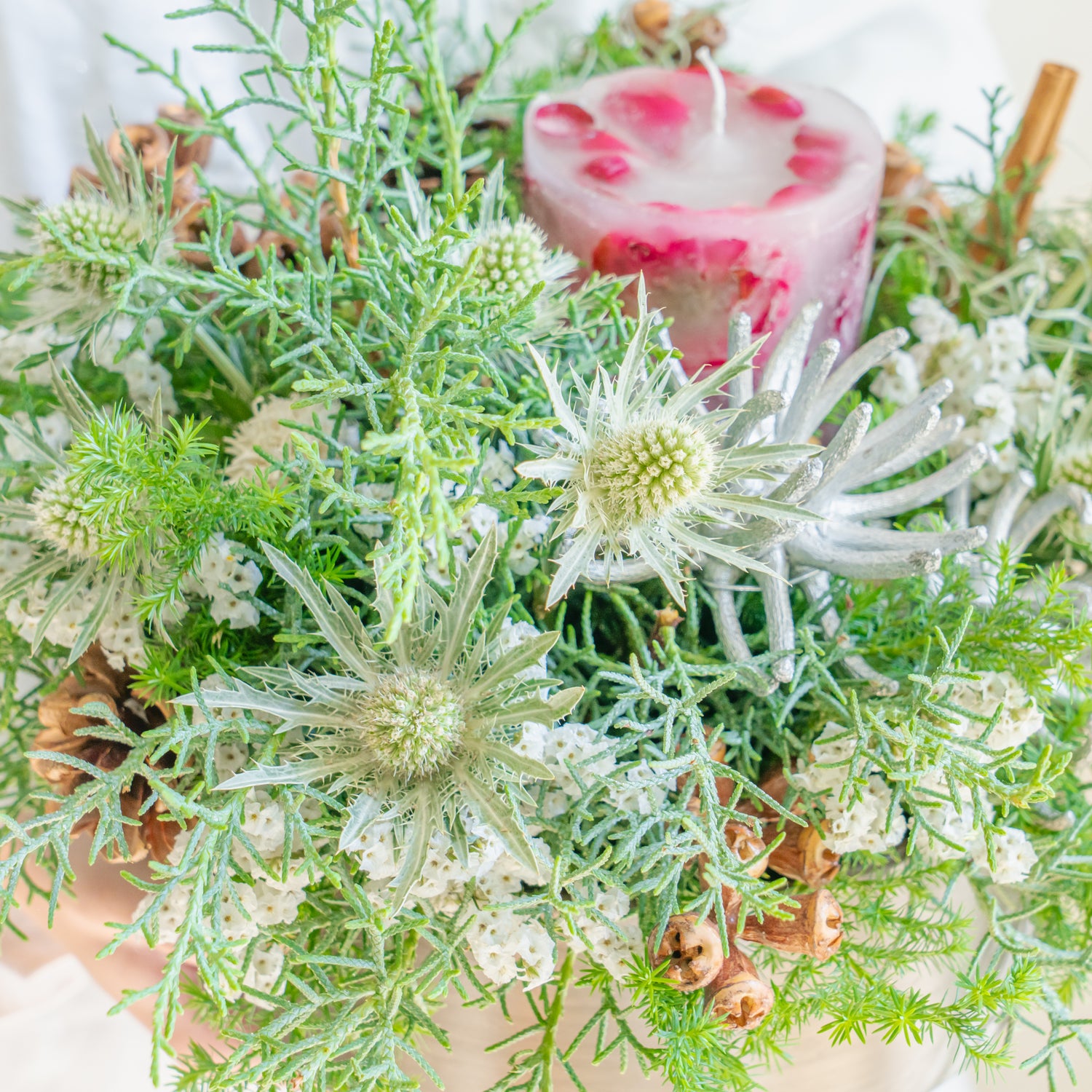 クリスマスキャンドルアレンジメント2025