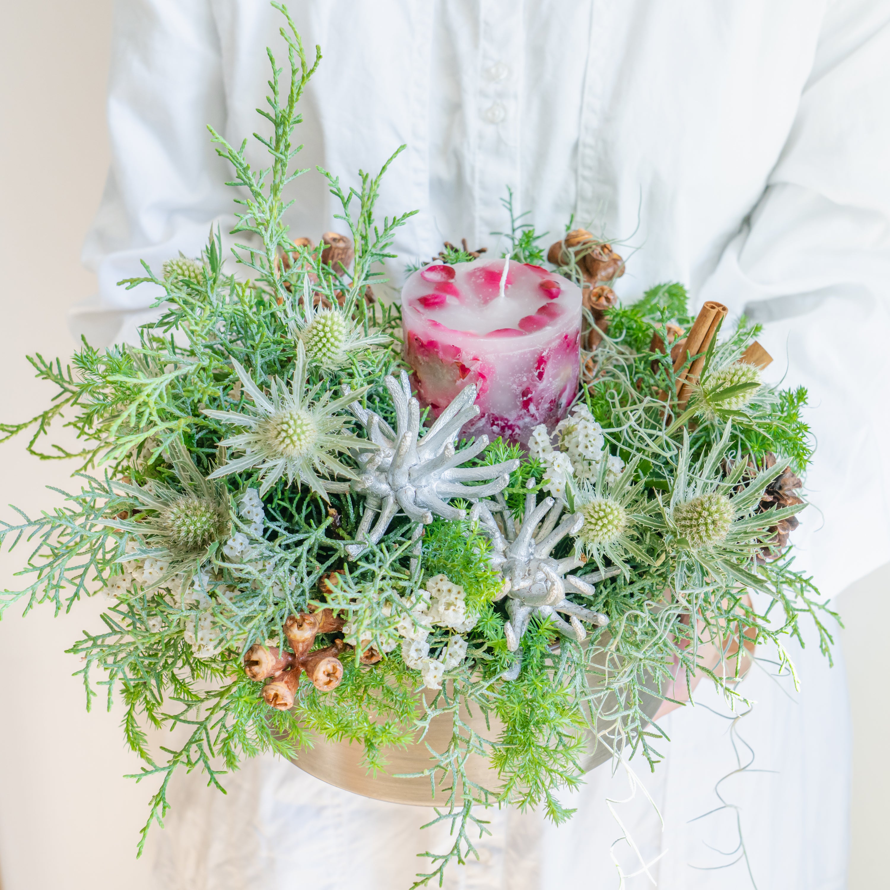 クリスマスキャンドルアレンジメント2025