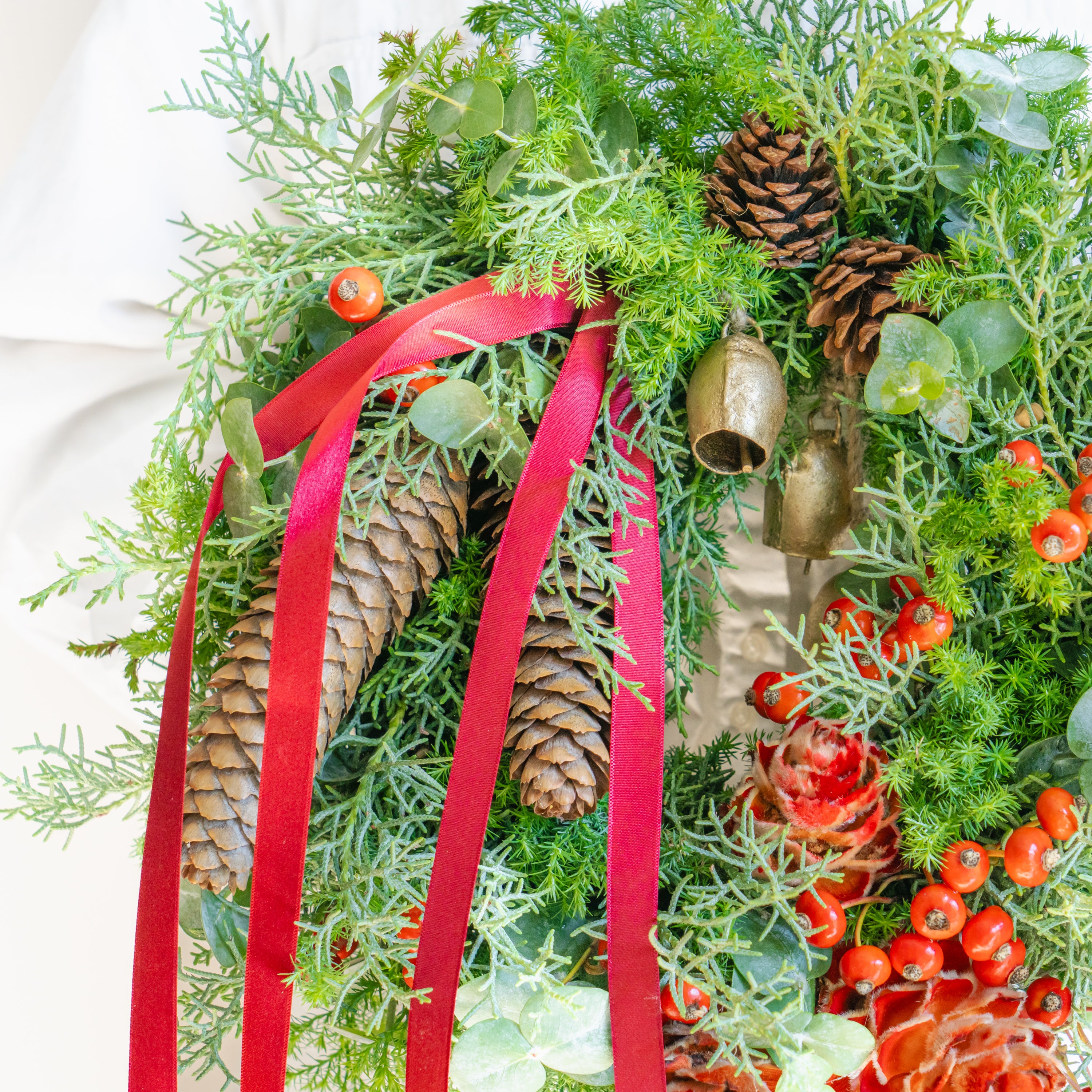 クリスマスリース2025ならFlower&Plants tette │「手から手へ、想いを