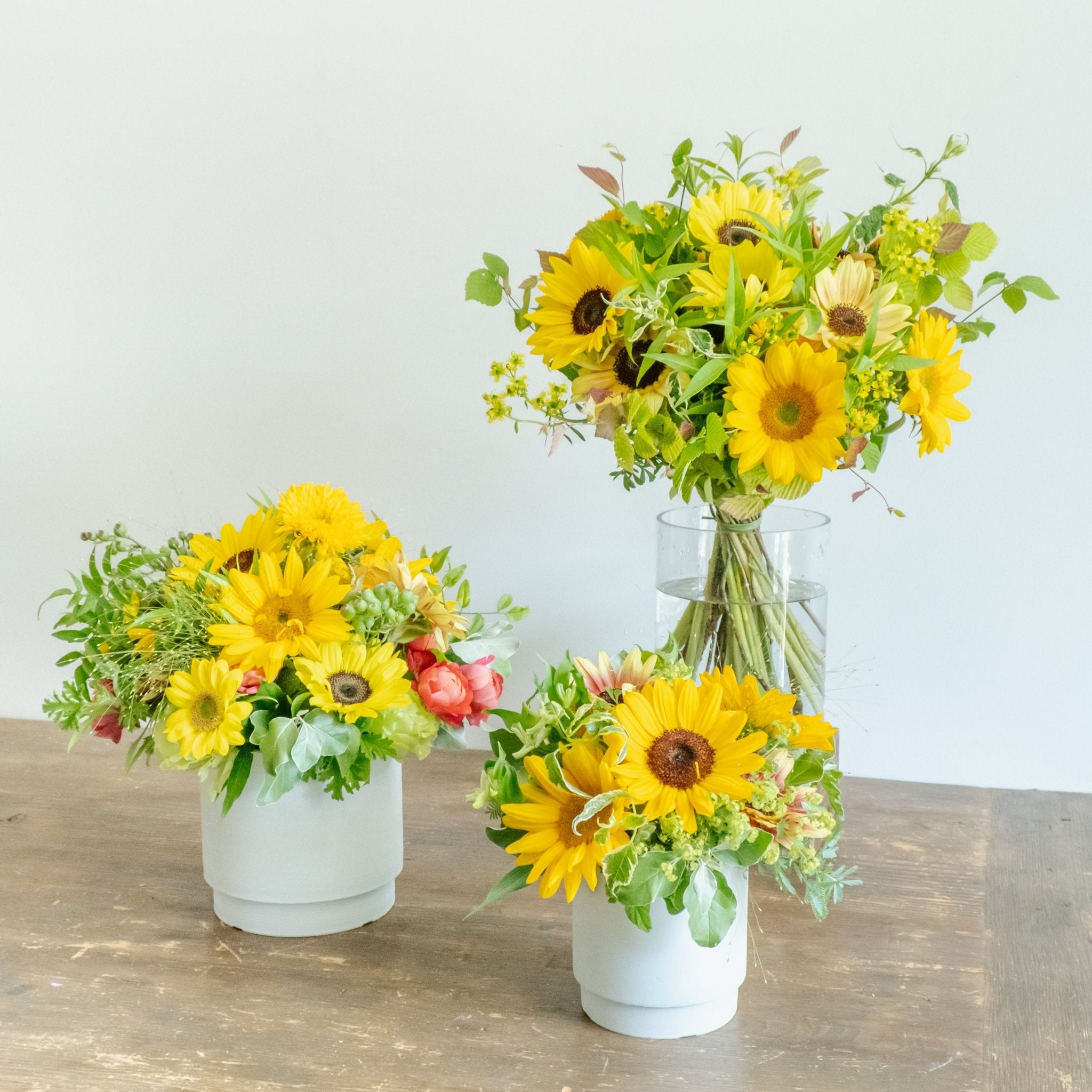 ひまわりのギフトならFlower&Plants tette │「手から手へ、想いを運ぶ