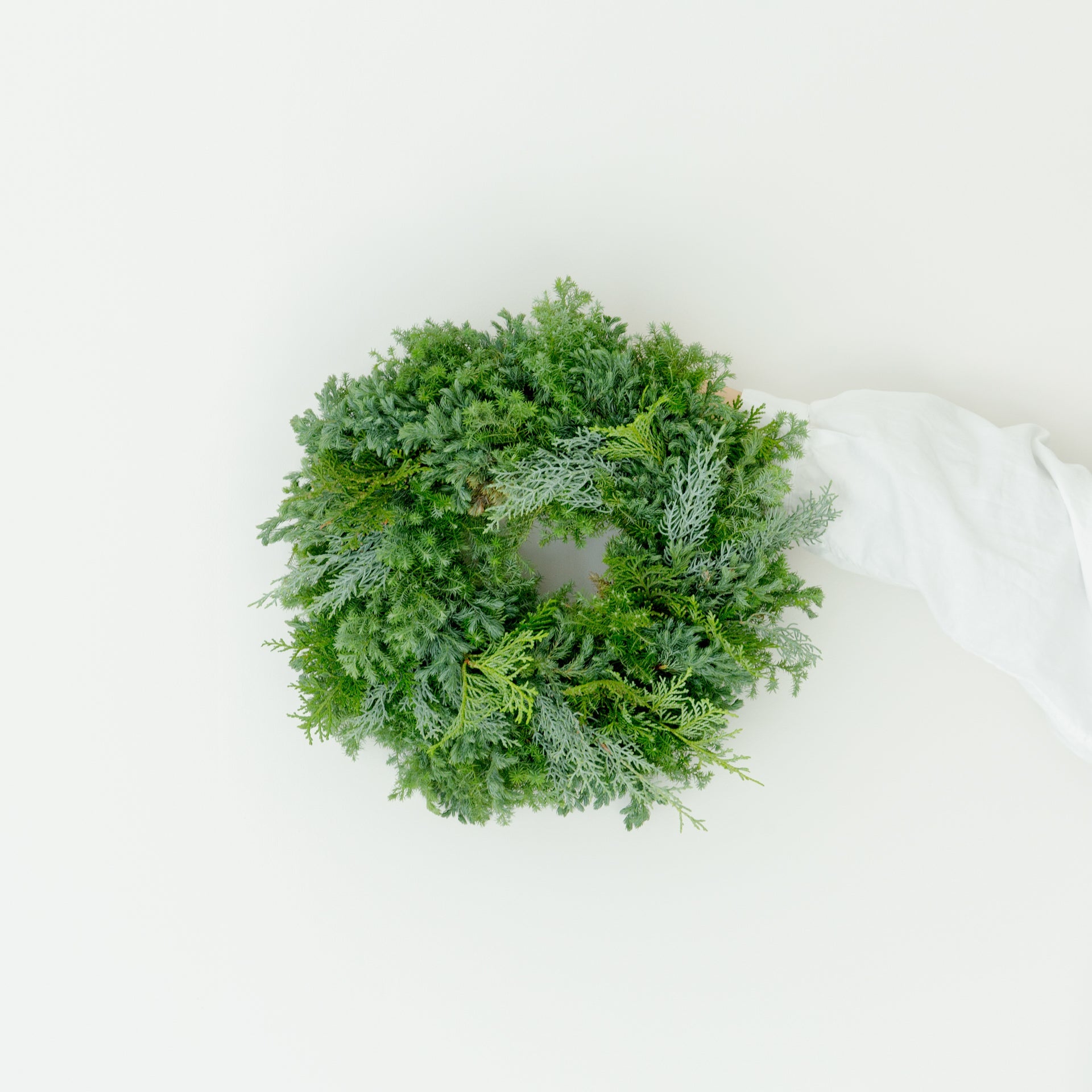 クリスマスリース(グリーン)をオーダーするならFlower&amp;Plants tette │ 「手から手へ、想いを運ぶフラワーショップ」【板橋駅徒歩4分】【熟練フローリスト夫婦が運営】【最短2営業日で発送】【24時間365日注文OK】【ギフトは3300円〜】フラワーギフトを手から手へ、想いを込めたブーケやアレンジメントで大切な人に感謝と愛情を。シーンや用途に合わせて選びやすい豊富な種