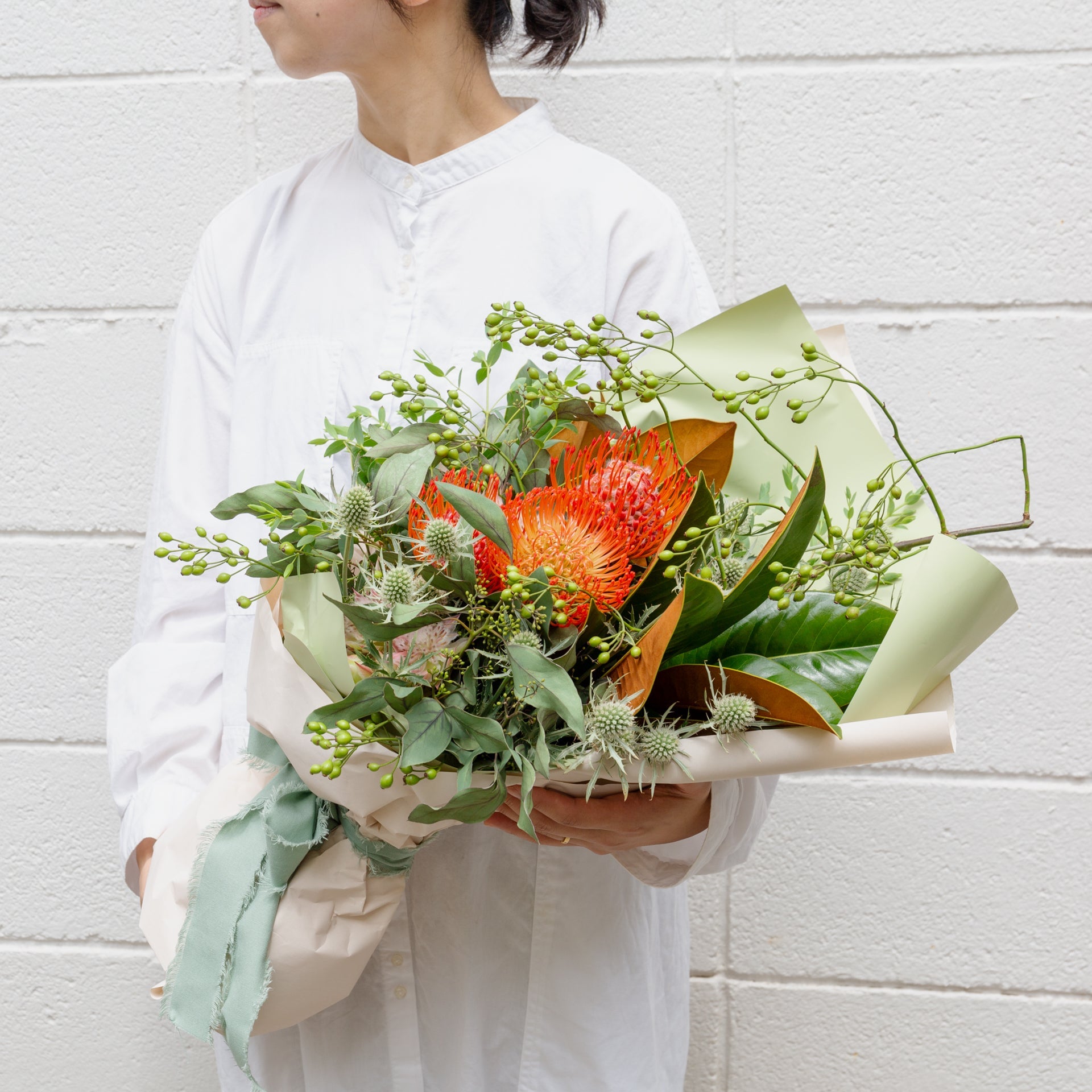 ピンクッションのブーケをオーダーするならFlower&amp;Plants tette │ 「手から手へ、想いを運ぶフラワーショップ」【板橋駅徒歩4分】【熟練フローリスト夫婦が運営】【最短2営業日で発送】【24時間365日注文OK】【ギフトは3300円〜】フラワーギフトを手から手へ、想いを込めたブーケやアレンジメントで大切な人に感謝と愛情を。シーンや用途に合わせて選びやすい豊富な種